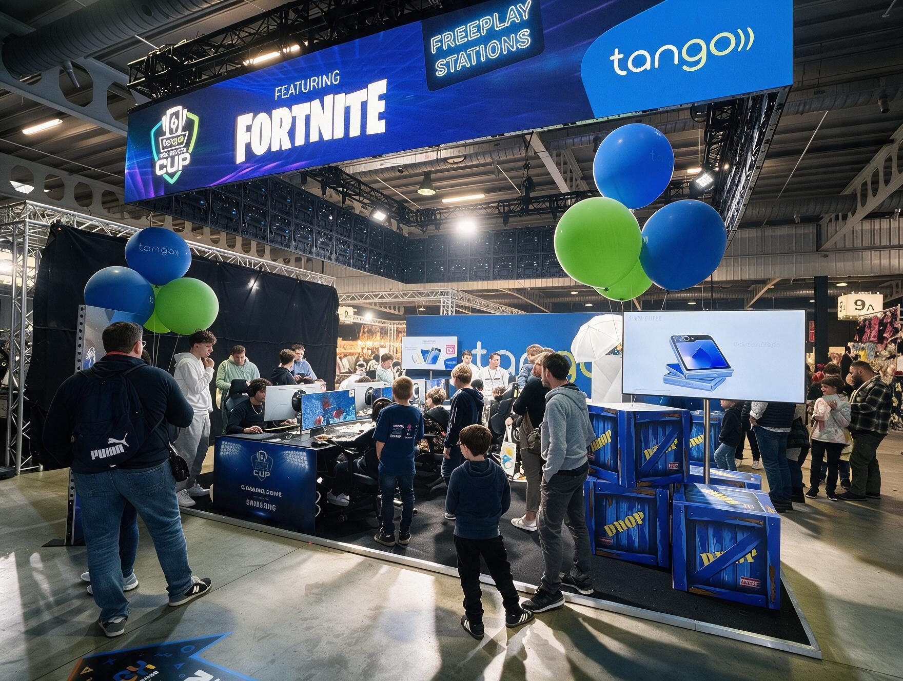 Tango — Booth concept & execution