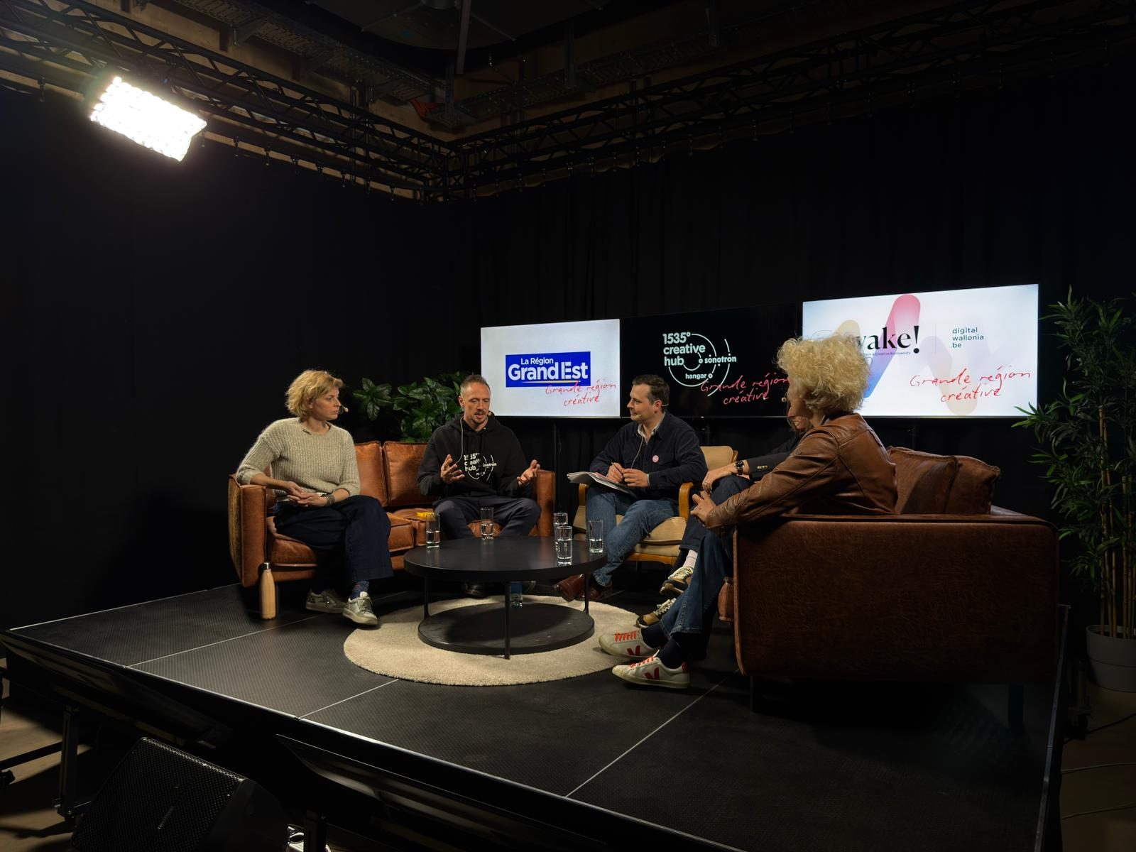KIKK Festival panel recorded in the FWRD studio