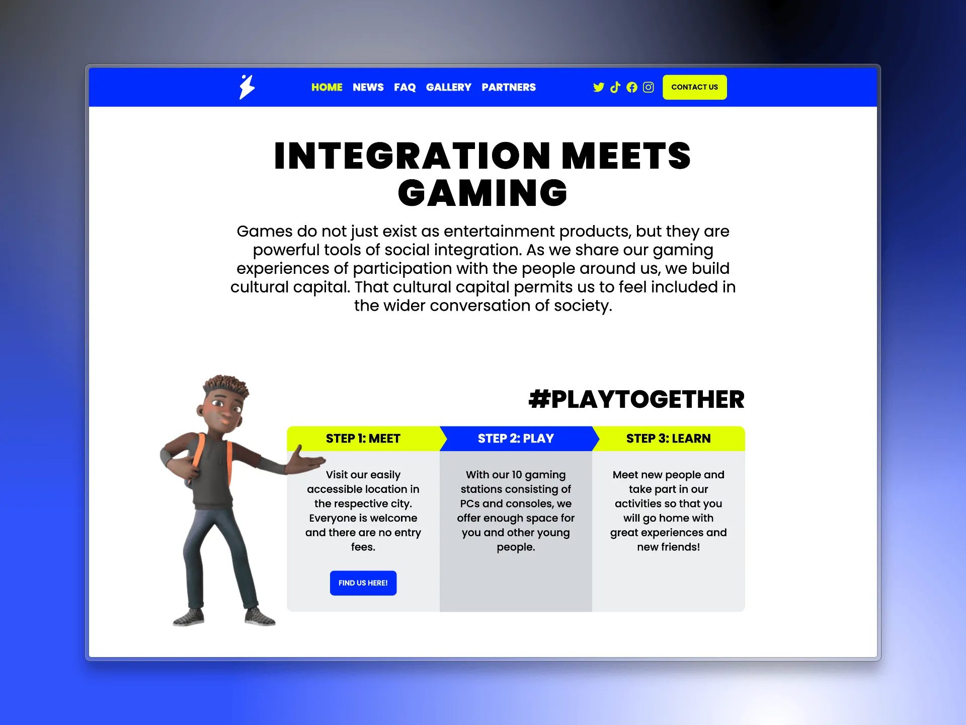 Fit4Gaming — Branding & web design